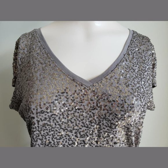 I.N.C International Concepts Sequin Top - Picture 3 of 7